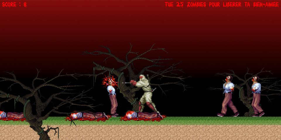 Shinobi Vs Zombies (itch) - кадр 1