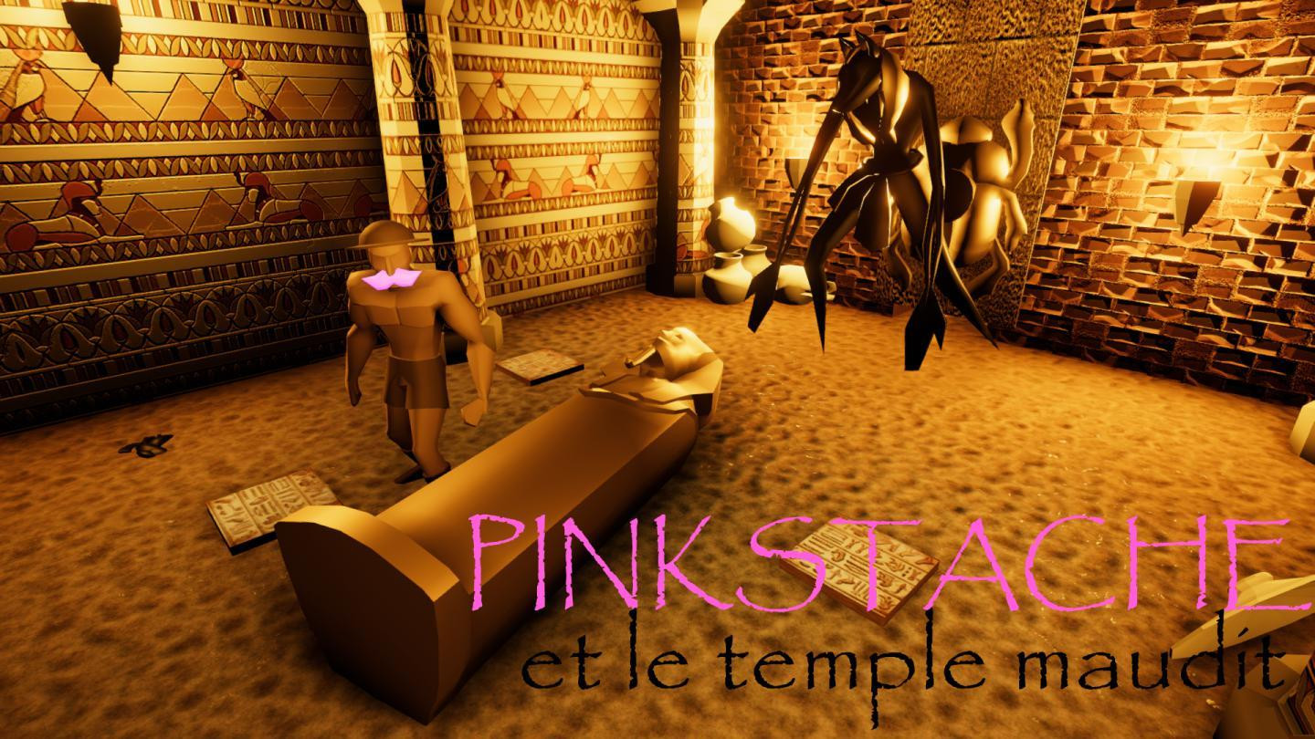 Pinkstache et le Temple Maudit (itch) - кадр 1