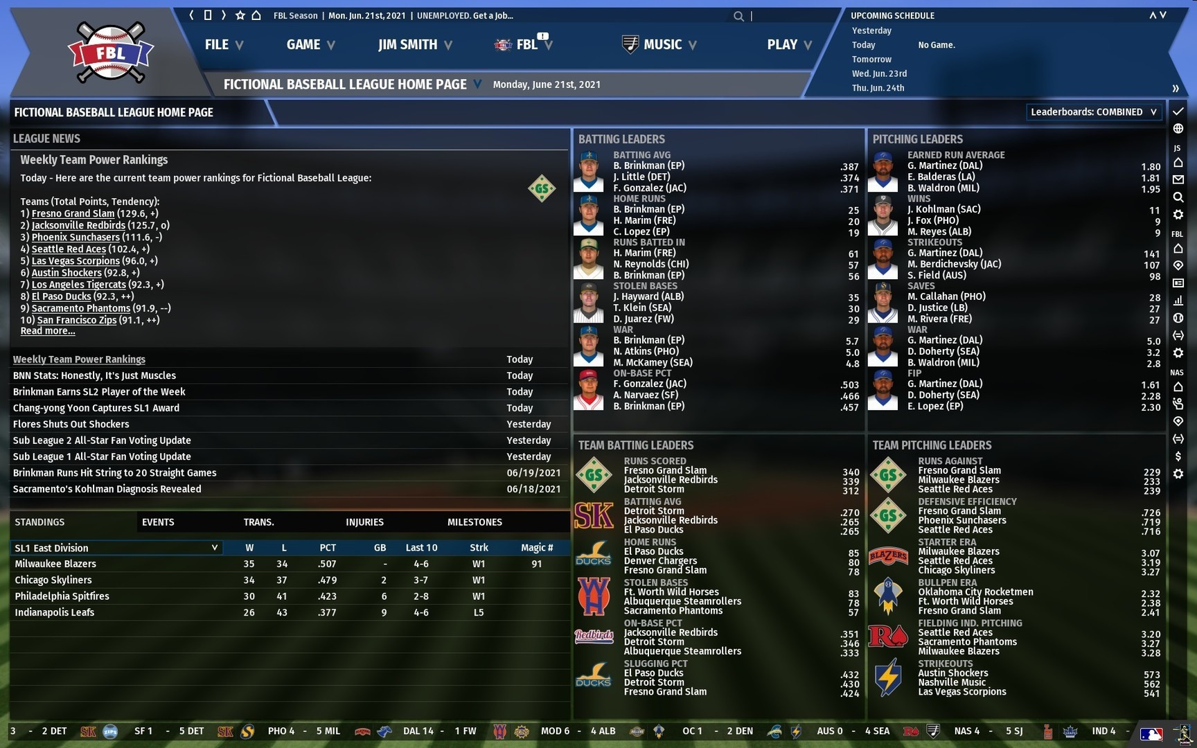 Out of the Park Baseball 19 - кадр 6