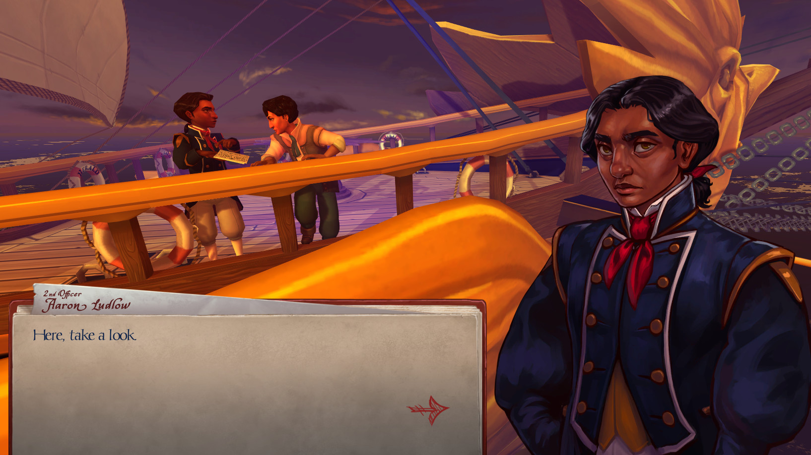Herald: An Interactive Period Drama - Book I & II - кадр 12