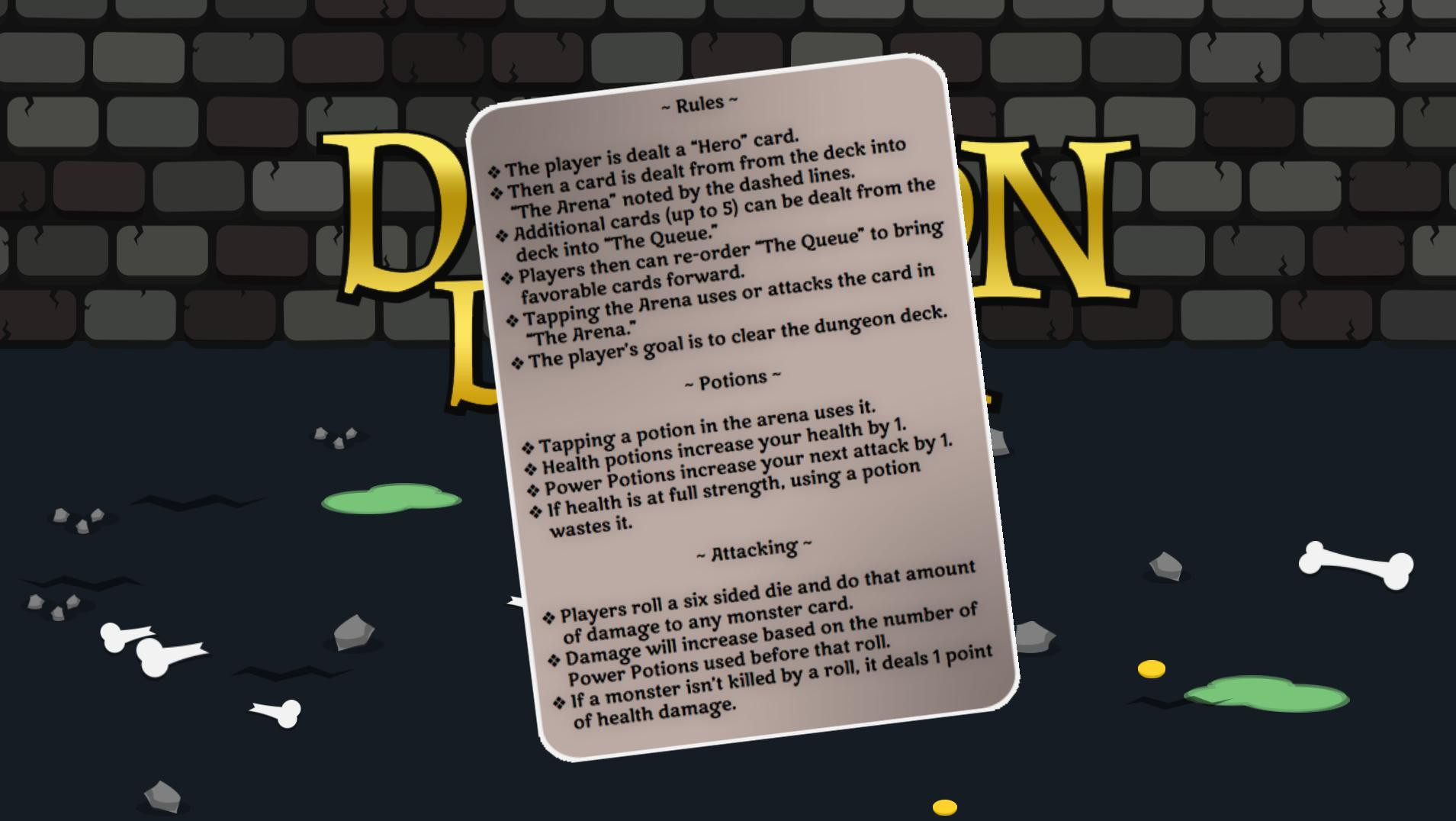 Dungeon Dealer (itch) - кадр 1