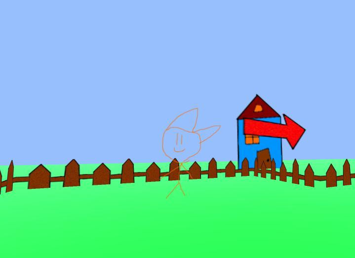 Blue cat 3D park adventure FUN!!! (itch) - кадр 1