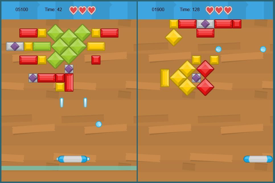 Block-breaking template - Demo (itch) - кадр 1