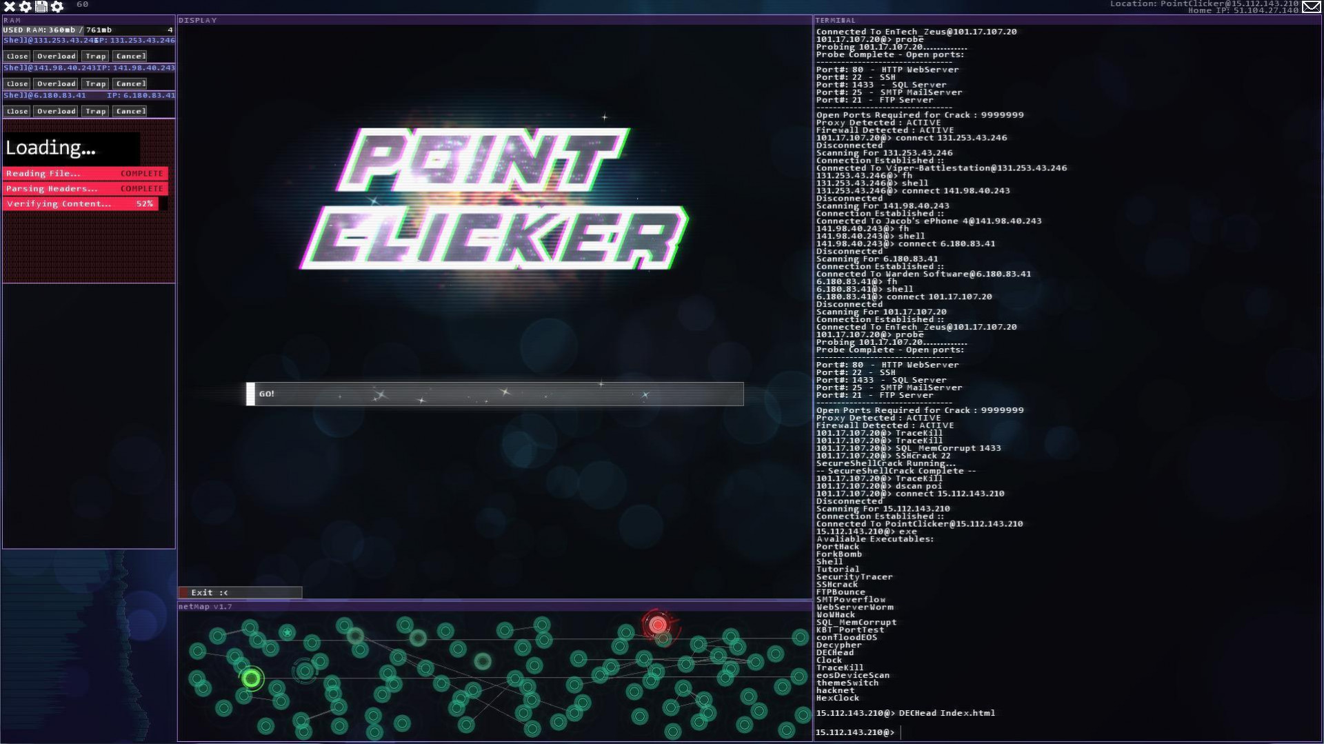 Hacknet (itch) - кадр 3