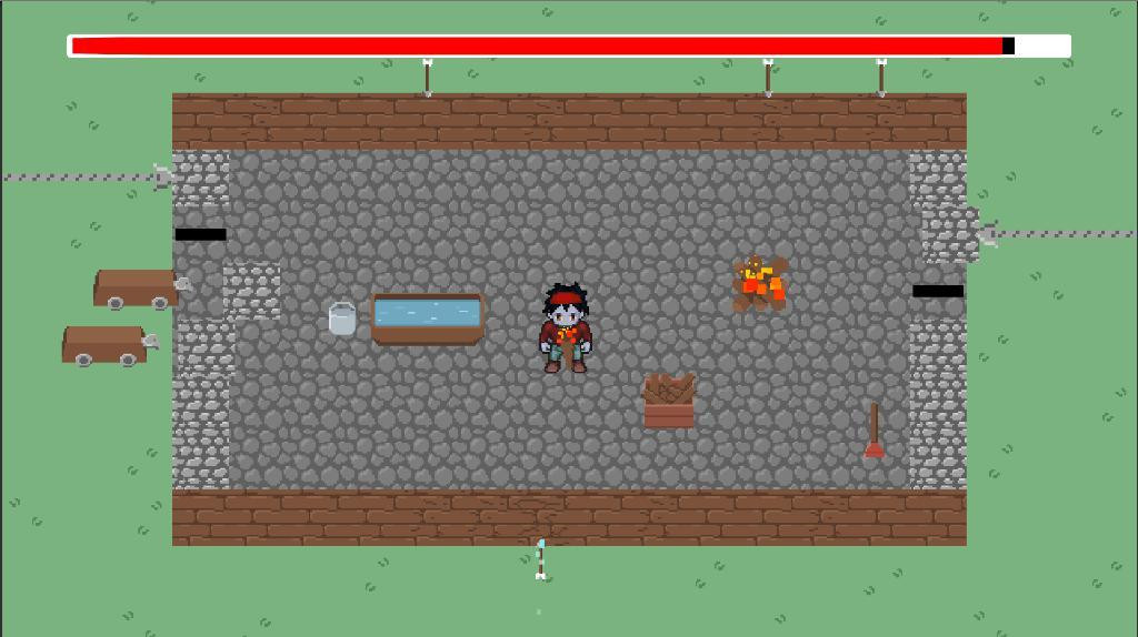 I have no weapon and I must defend - GGJ2020 (itch) - кадр 2