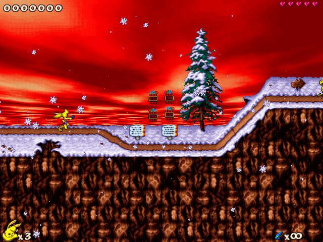 Jazz Jackrabbit 2 - The Christmas Chronicles - кадр 1