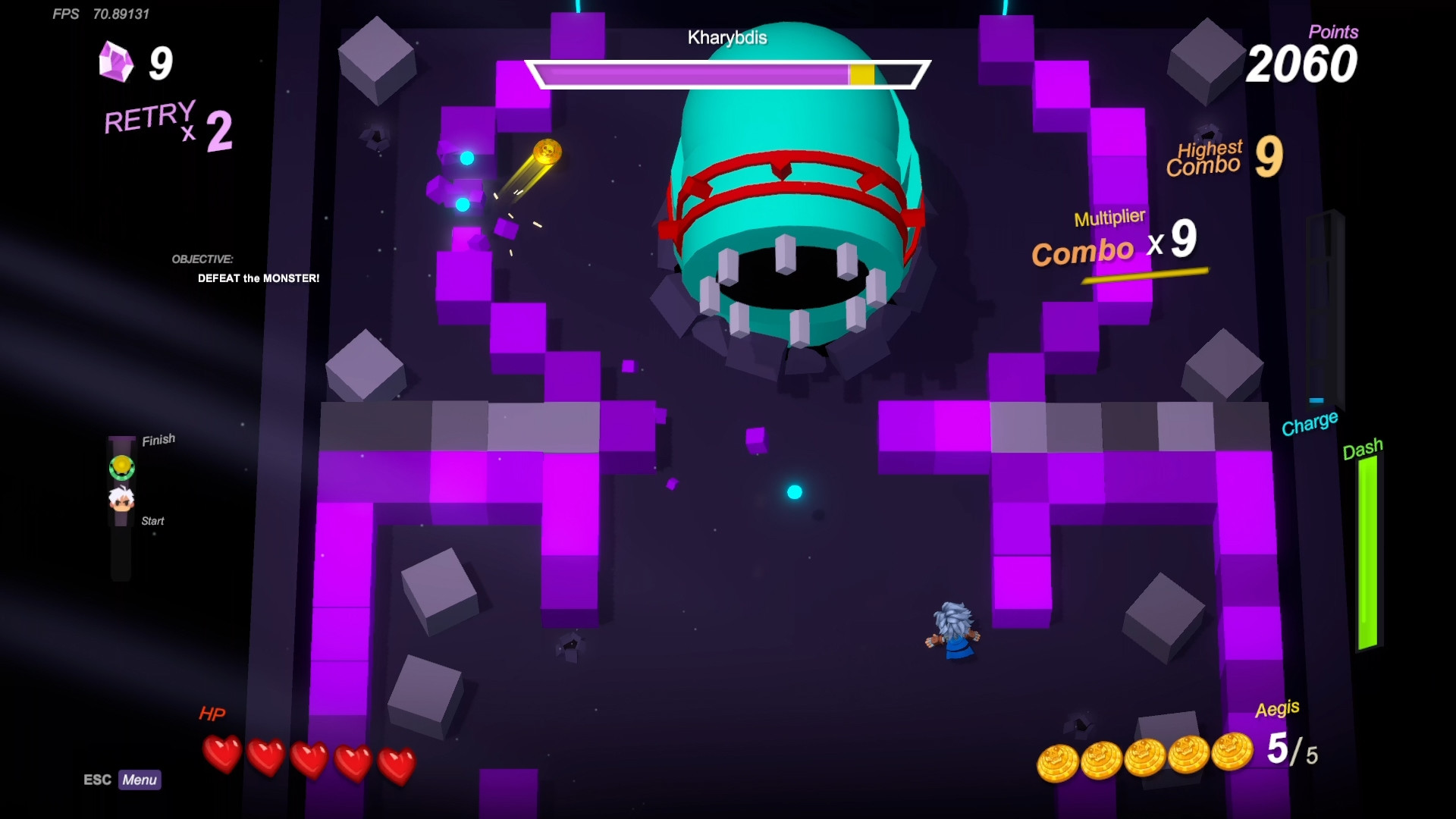Gauntlet: Dungeon Breakout (Pre-Alpha) (itch) - кадр 4