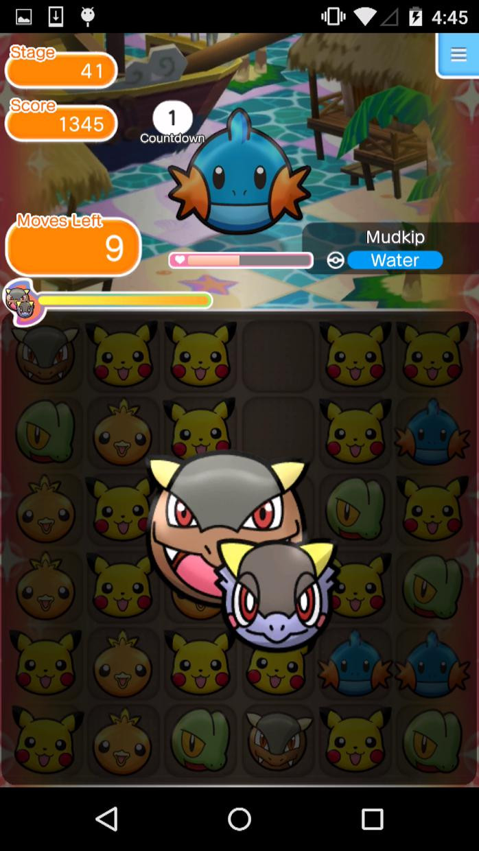Pokémon Shuffle Mobile - кадр 2