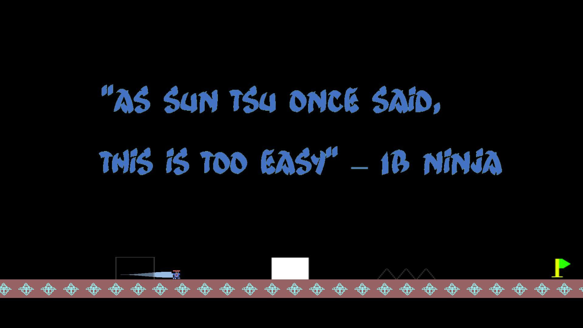 One Button Ninja in a One Trick Pony World (itch) - кадр 1