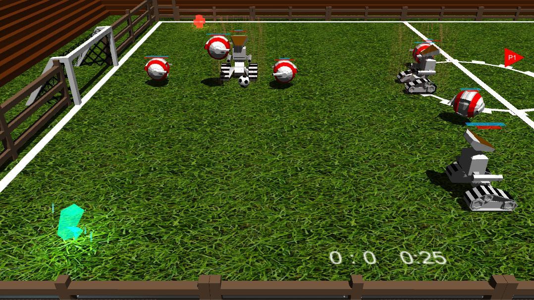 Mad Football. Mechanical league. (itch) - кадр 2