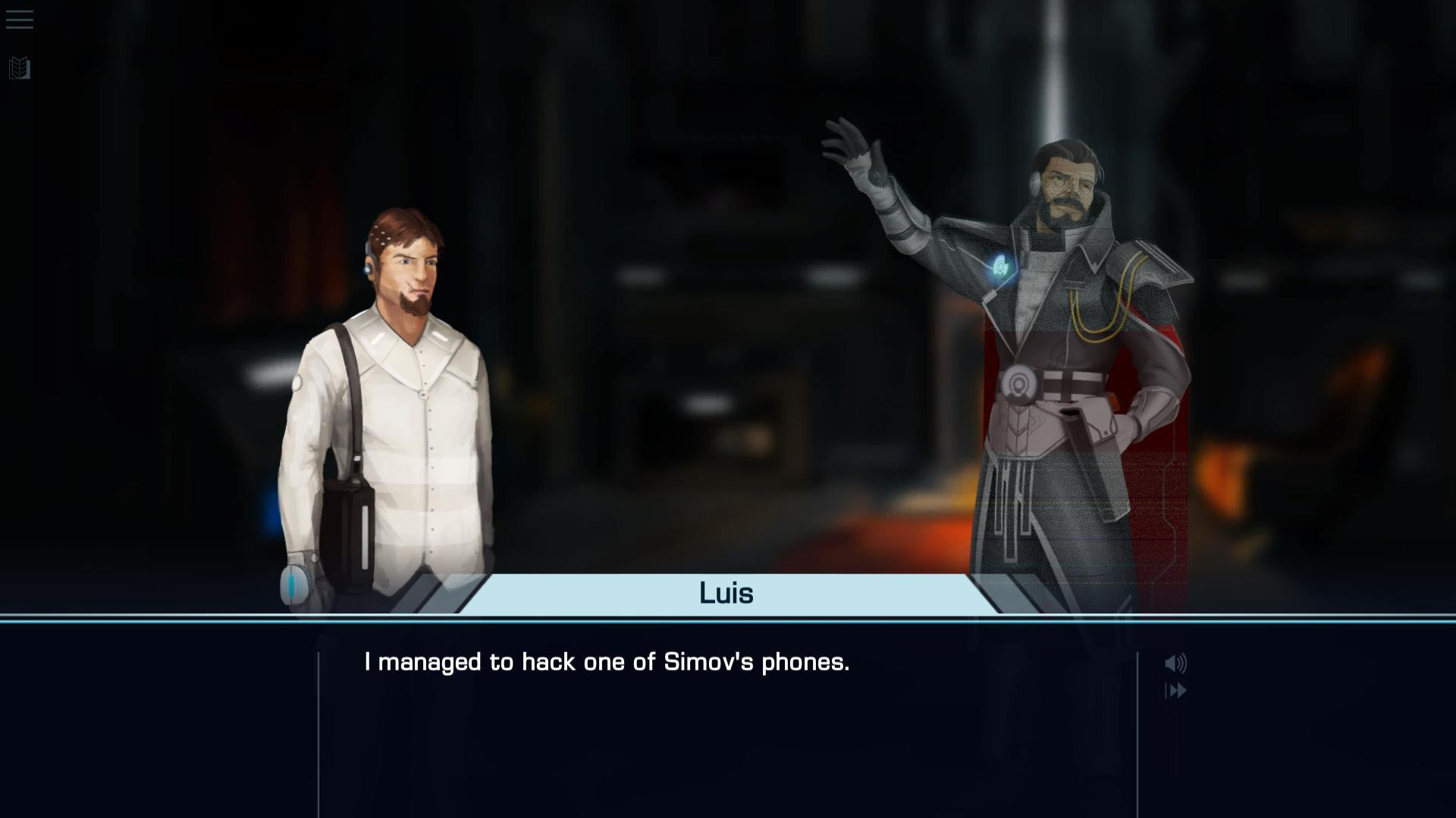 S.A.I.A.'s awaknening: a Robothorium visual novel - кадр 3