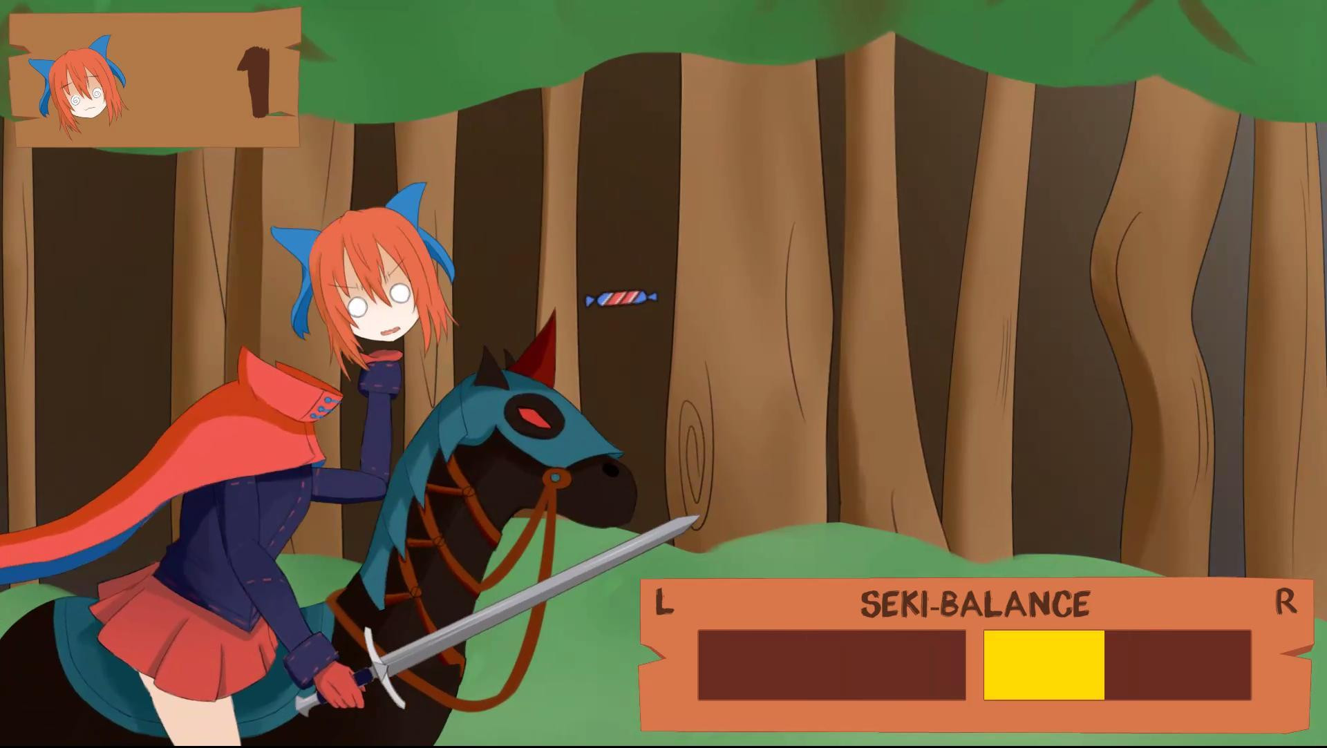 Sekibanki's Headless Horseman Training (itch) - кадр 2