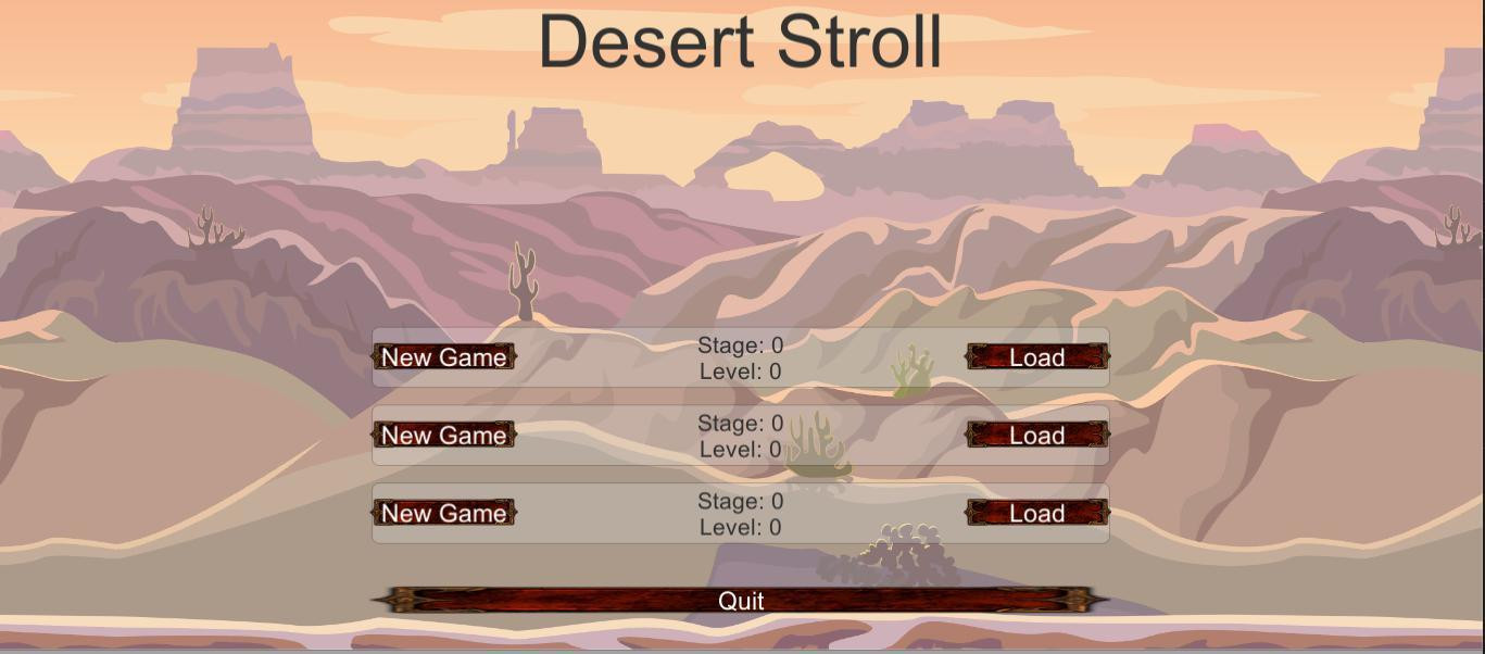 Desert Stroll (itch) - кадр 1