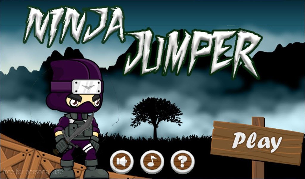 Ninja Run Game FREE (itch) - кадр 1