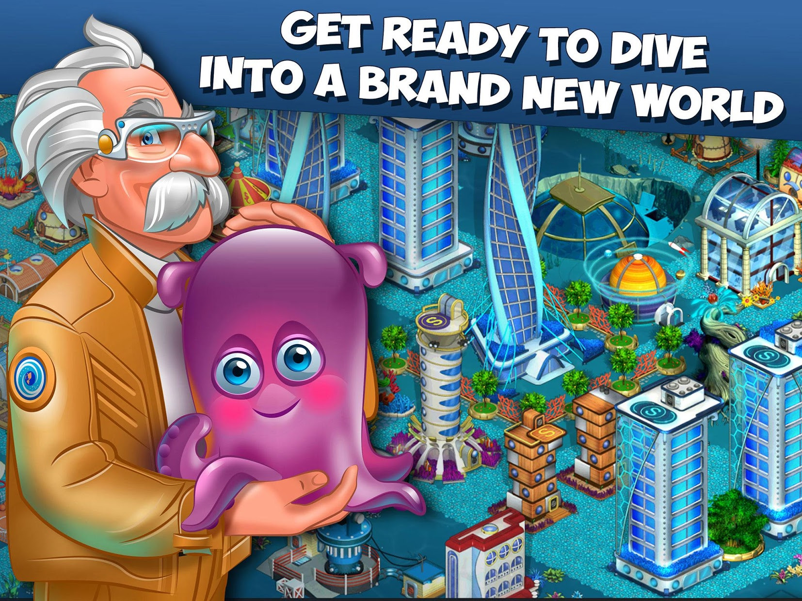 Aquapolis. Free city building! - кадр 6