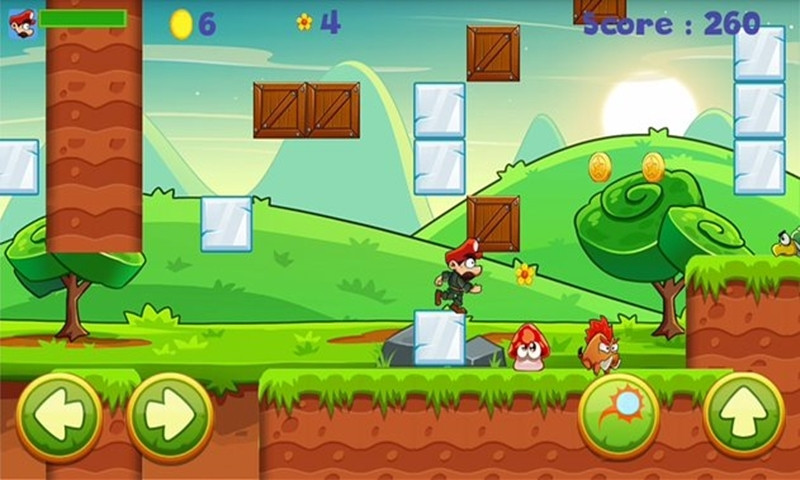 Smash mario Jungle World (itch) - кадр 1