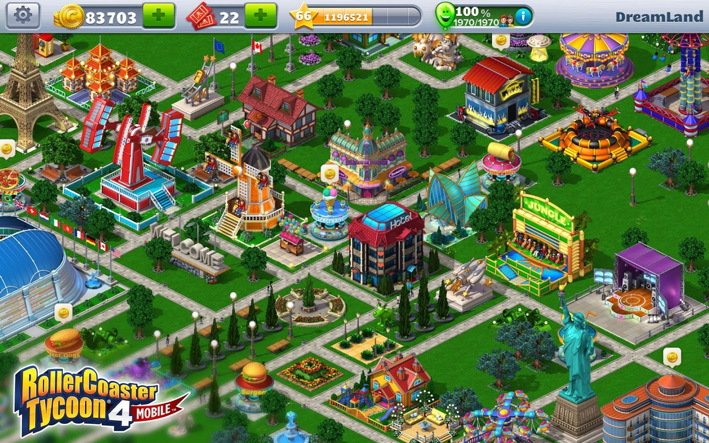 RollerCoaster Tycoon 4 - кадр 1