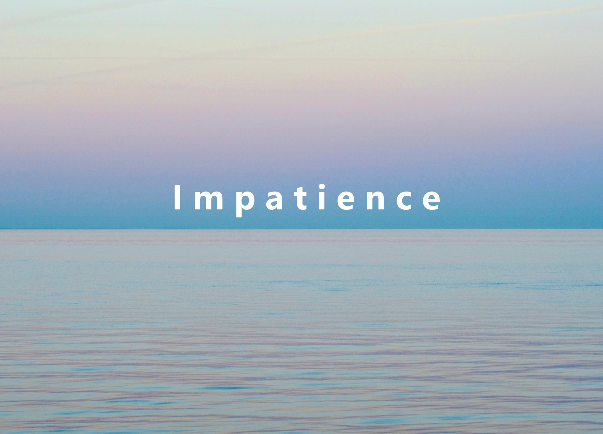 Impatience (itch) - кадр 1