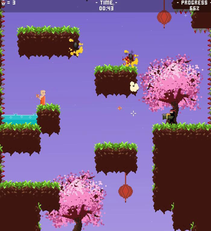 Bazooka Jump Shinobi (itch) - кадр 1