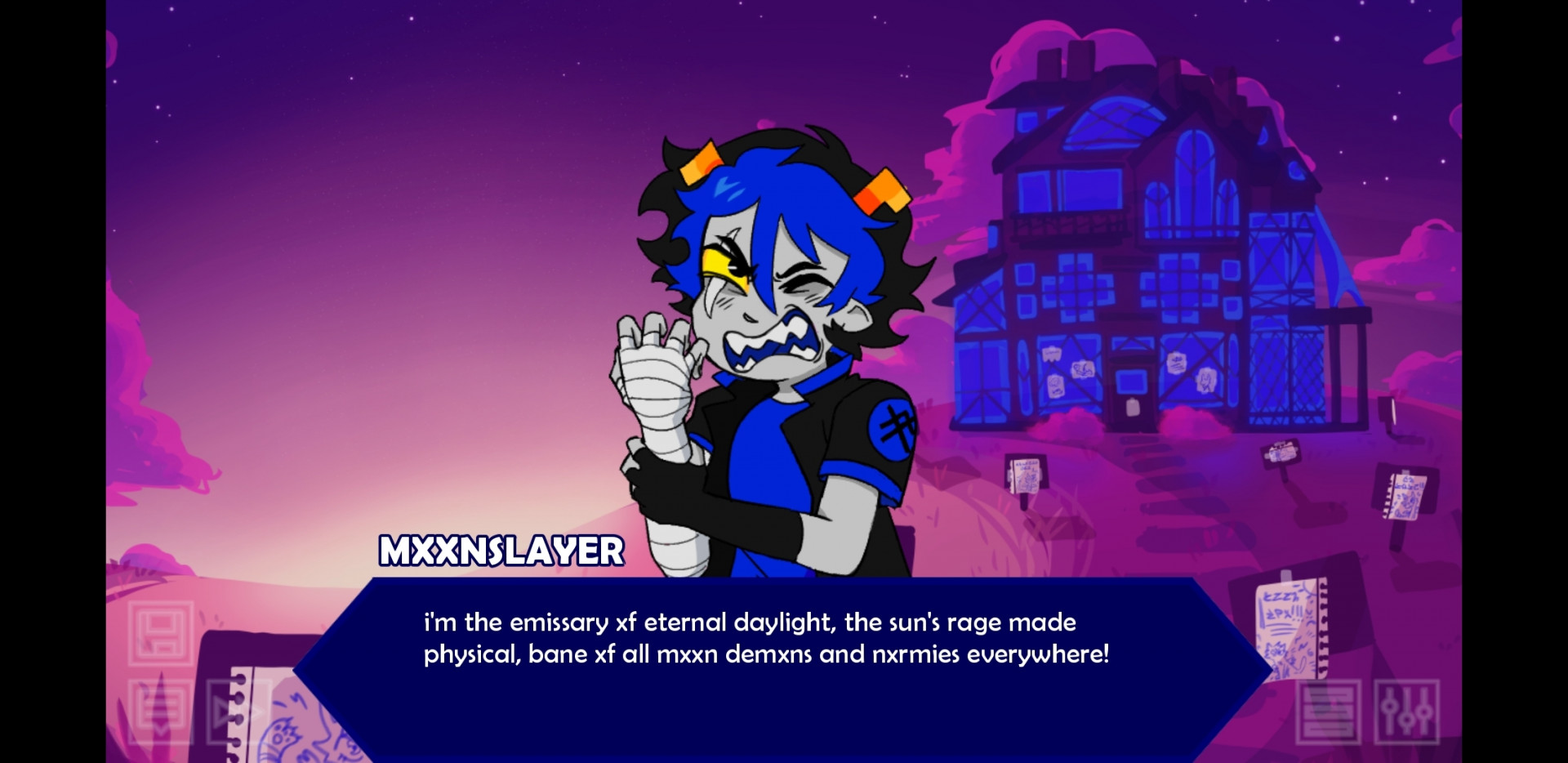 Hiveswap Fansim - Volume Two: Of Stardom, Suns or Otherwise (itch) - кадр 3
