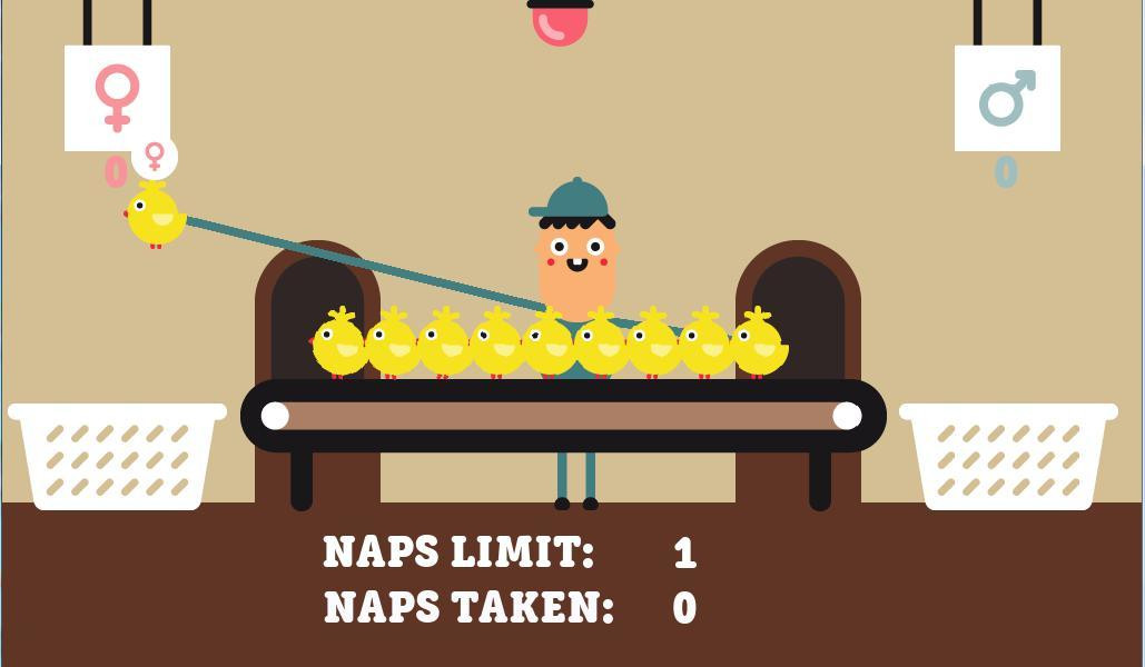 Sleepy Chicken Sexer (itch) - кадр 2
