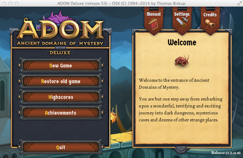 ADOM (Ancient Domains Of Mystery) - кадр 6