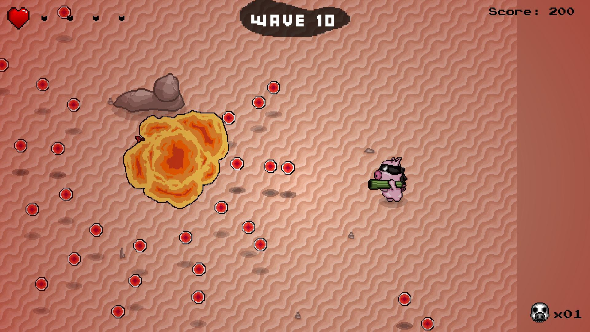Super Ultra Ninja Pig (itch) - кадр 1