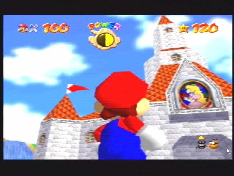 Super Mario 64 - кадр 1