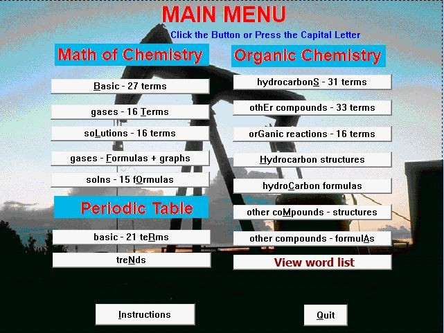 Chem-Words Review - Set 2 (itch) - кадр 1