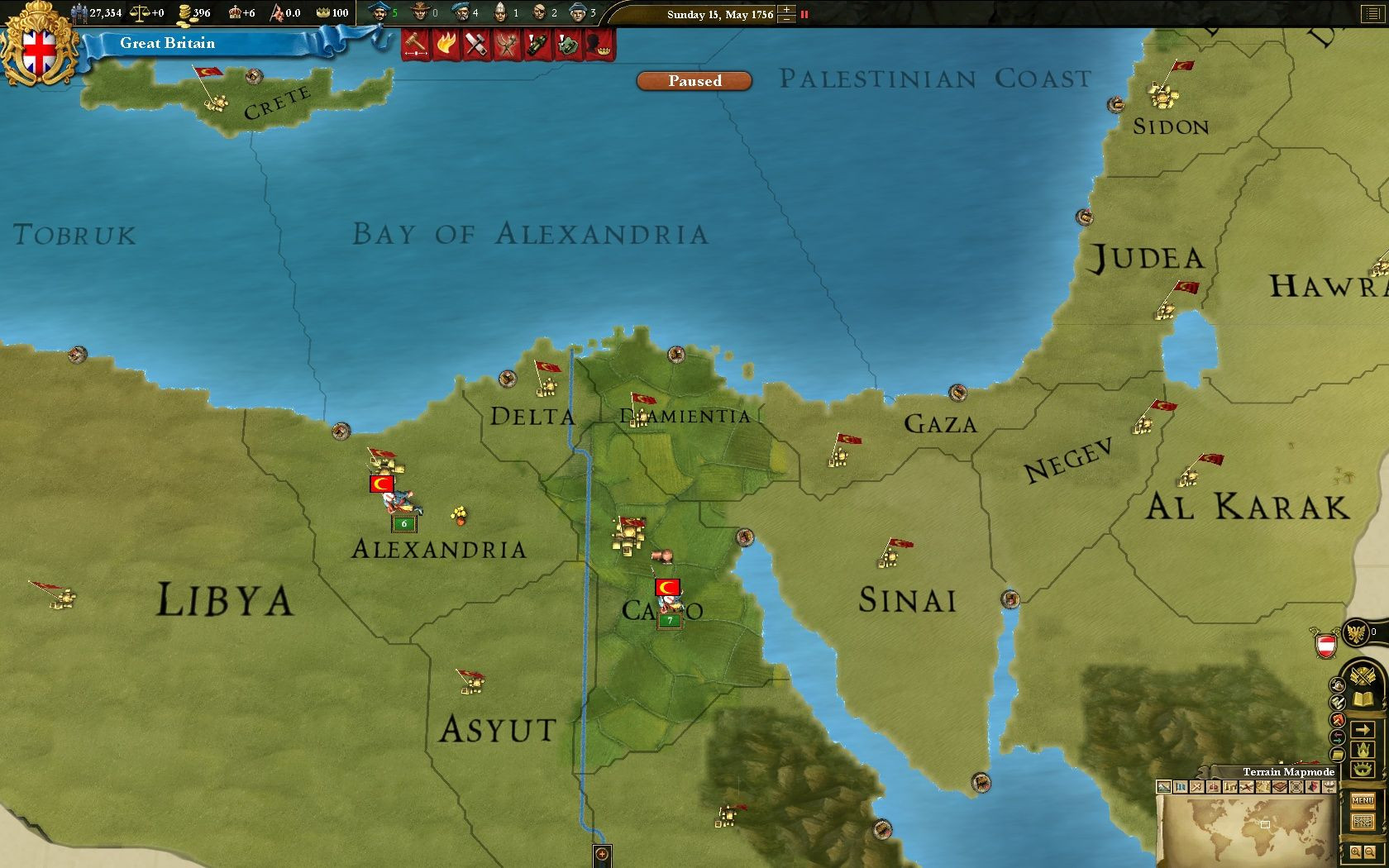 Europa Universalis 3: Divine Wind - кадр 5