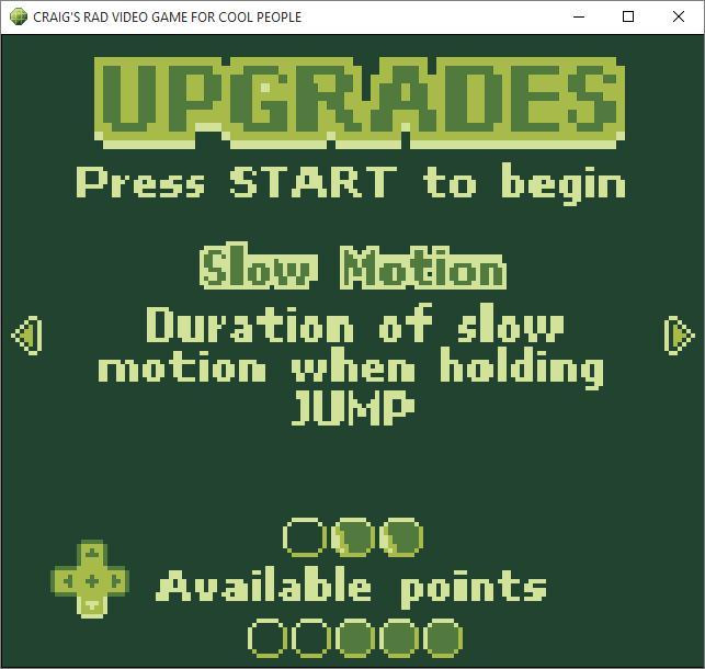 CRAIG'S RAD VIDEO GAME FOR COOL PEOPLE (itch) - кадр 2