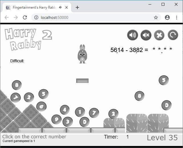HarryRabby 2 Subtraction with 2 Decimal Places FREE (itch) - кадр 3