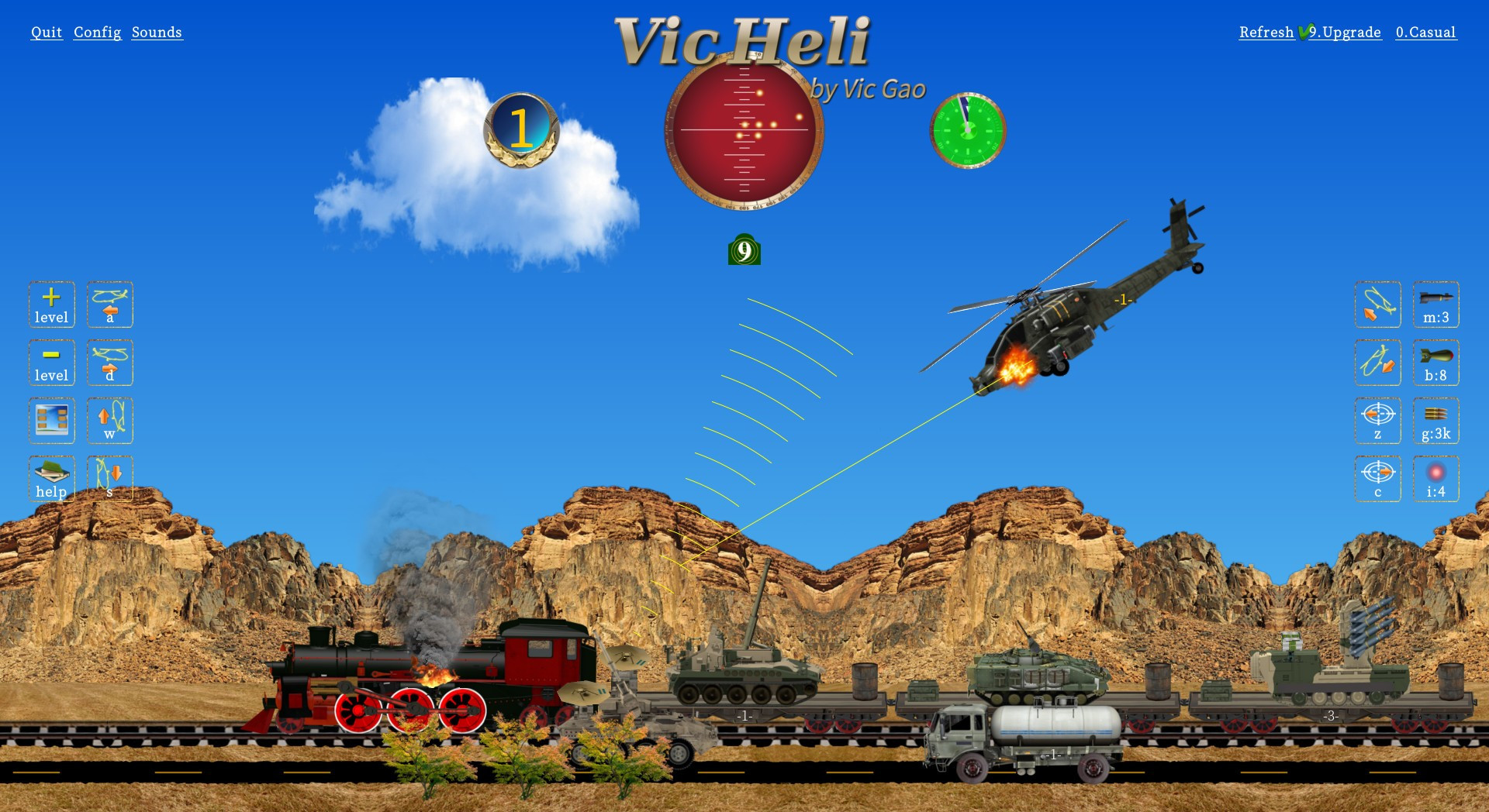 VicHeli for 4k screen (itch) - кадр 2