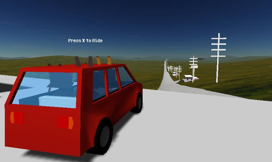 Press X To Ride (itch) - кадр 1