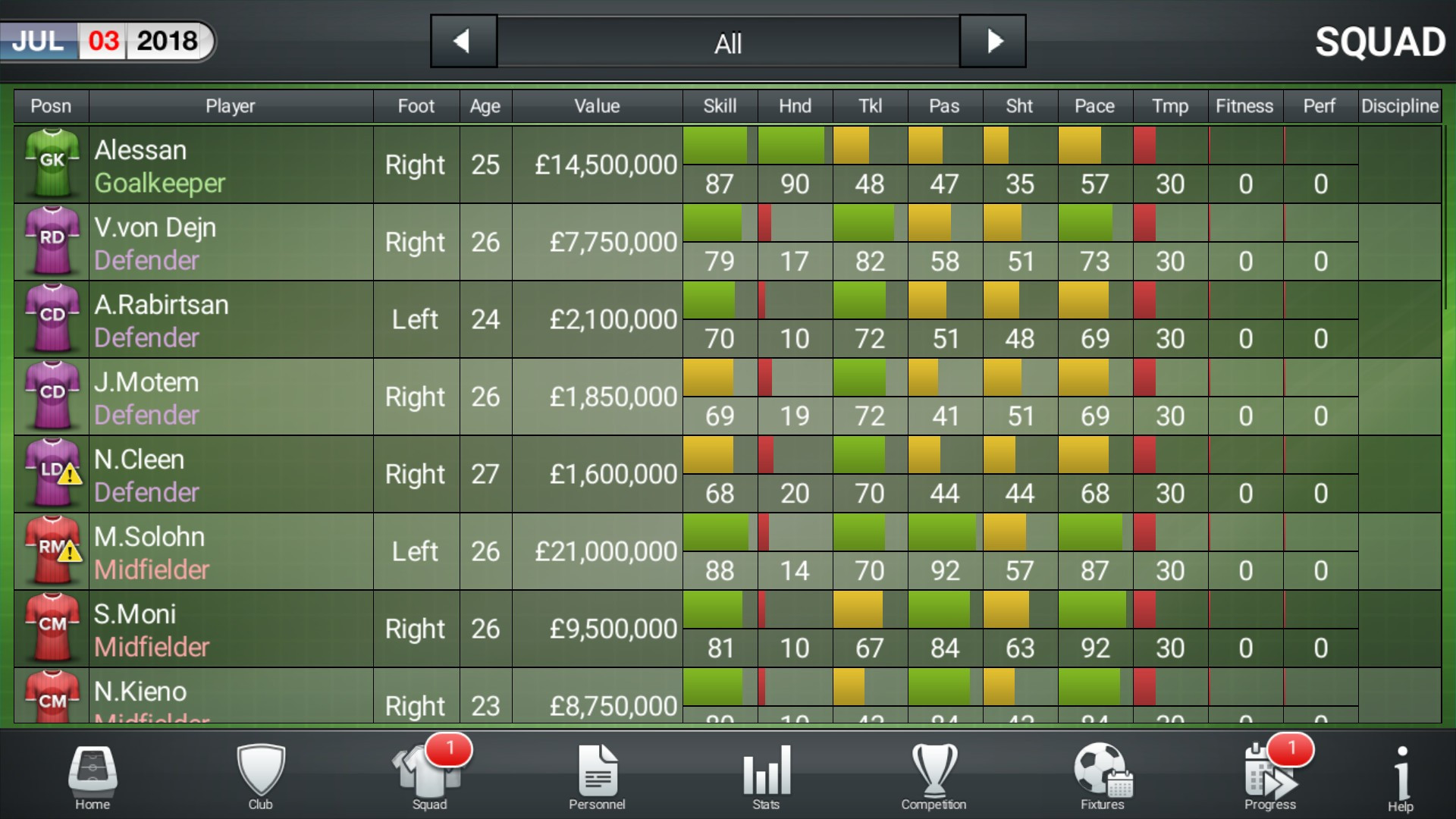 Football Director 2019 - кадр 5
