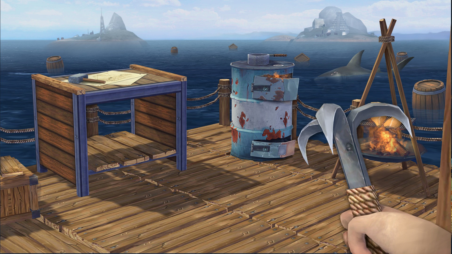 Ocean Nomad: Survival on Raft - кадр 2