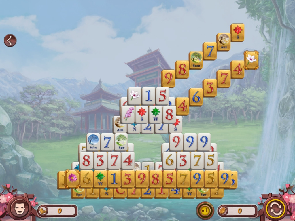 Sakura Day Mahjong - кадр 4