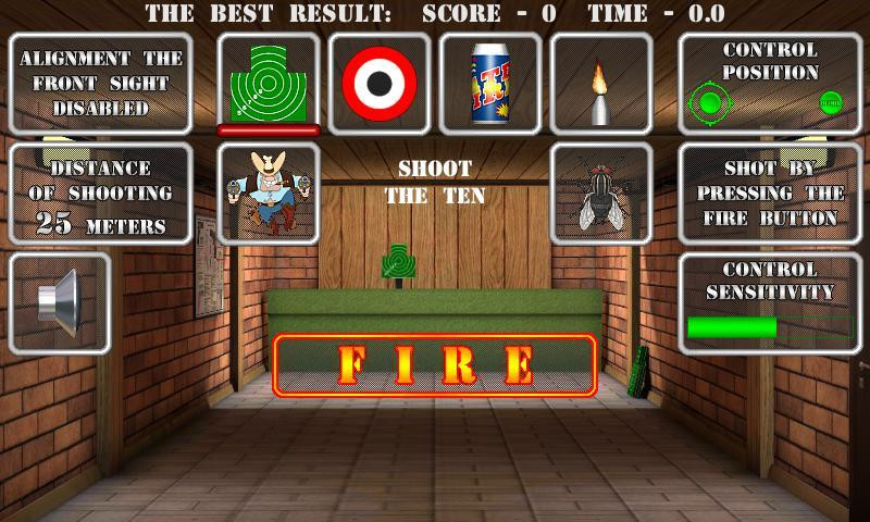 Pistol shooting at the target. Weapon simulator. (itch) - кадр 3
