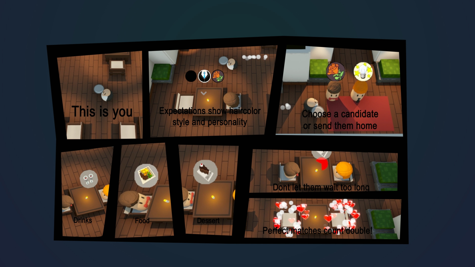 Blind Date Manager (itch) - кадр 2