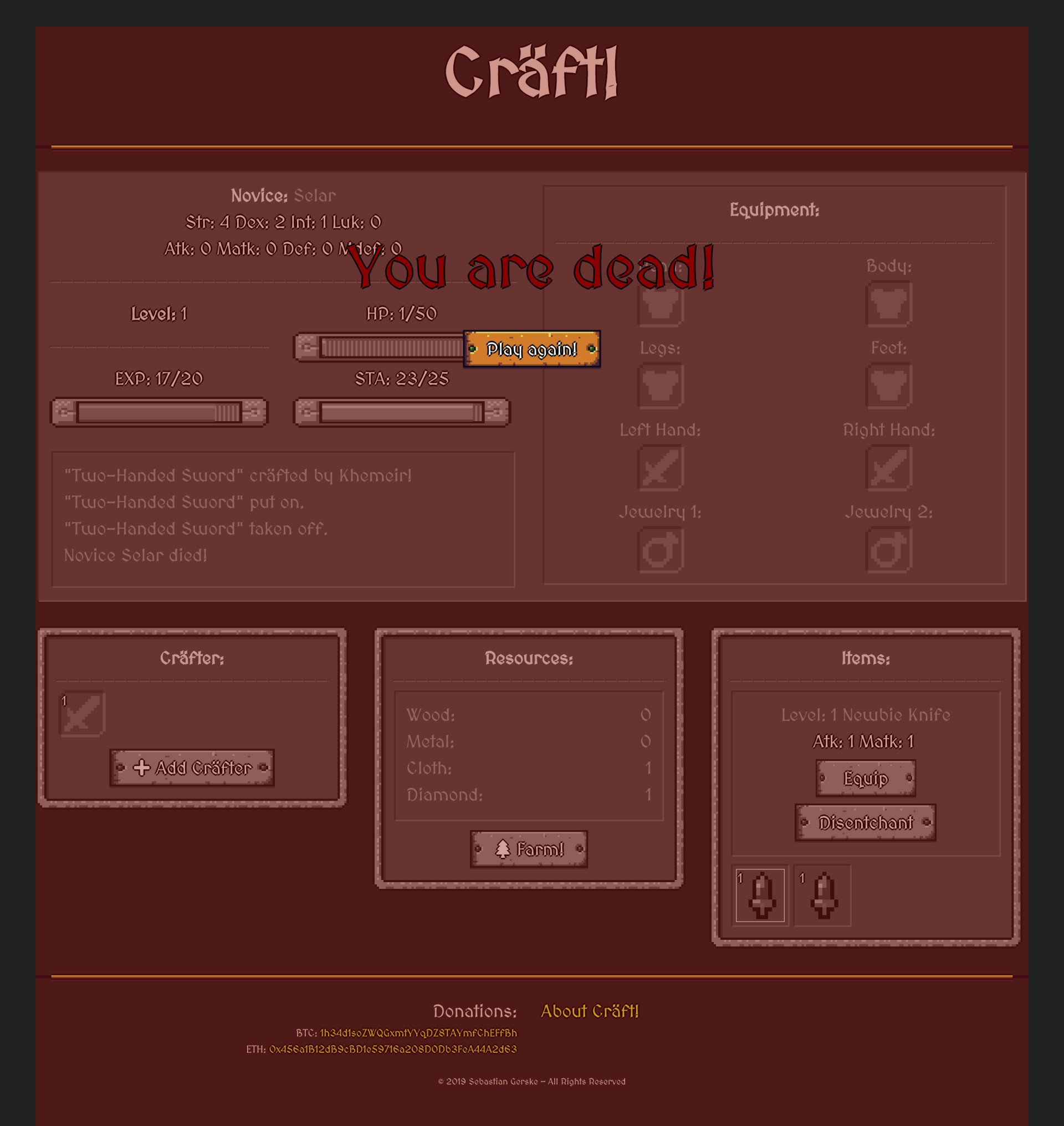 Cräft! (itch) - кадр 1
