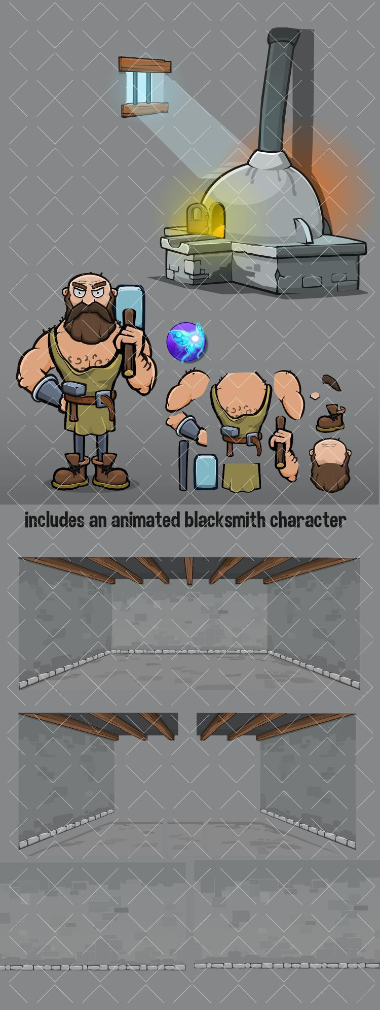 Forge scene creation pack (itch) - кадр 1