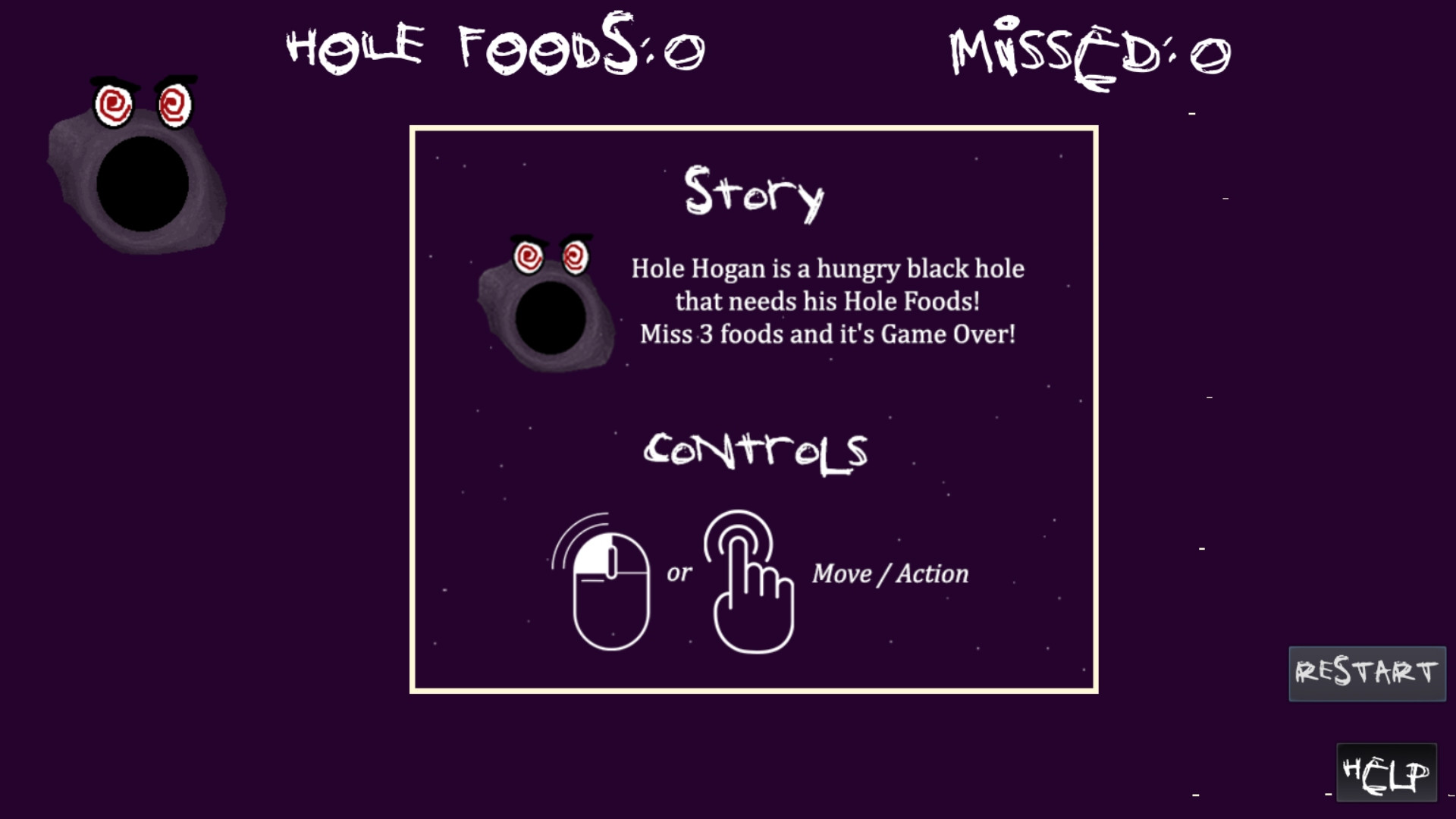Black Hole Feeds (BFLAT Interactive) (itch) - кадр 1