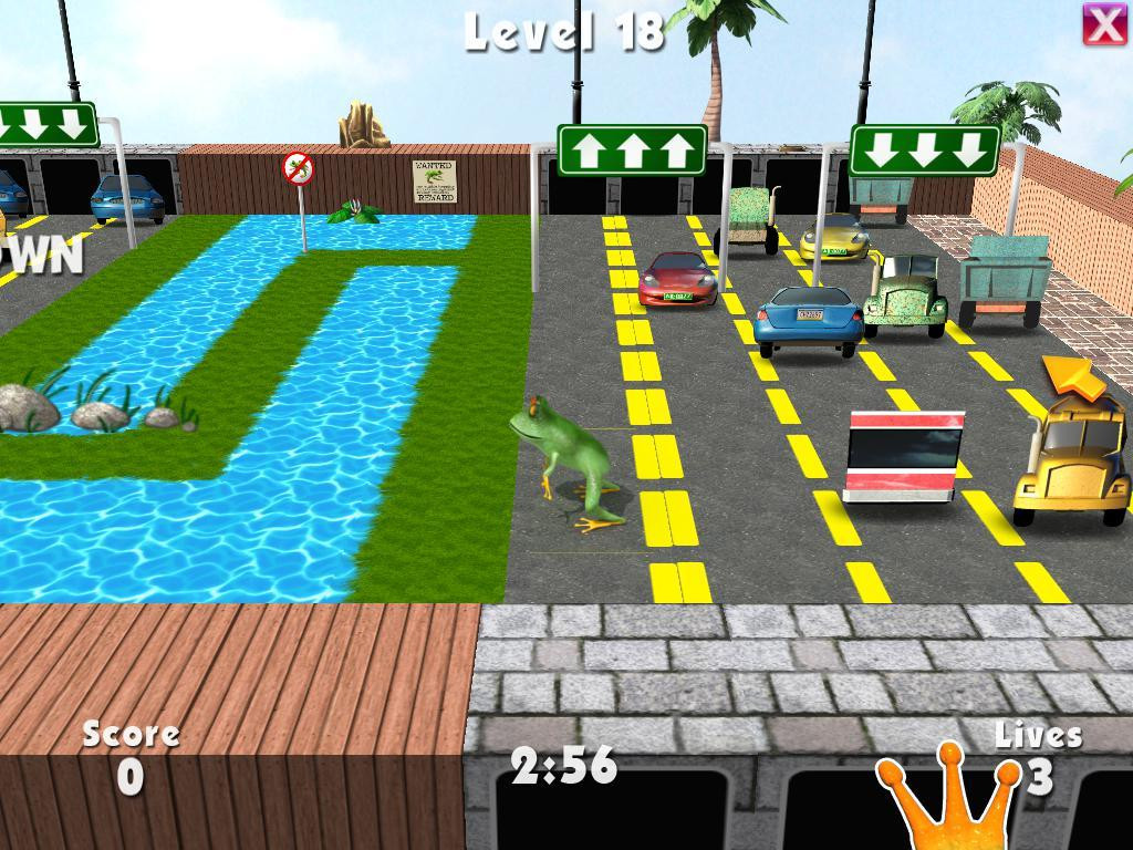 3D Frog Frenzy for Raspberry Pi (itch) - кадр 2