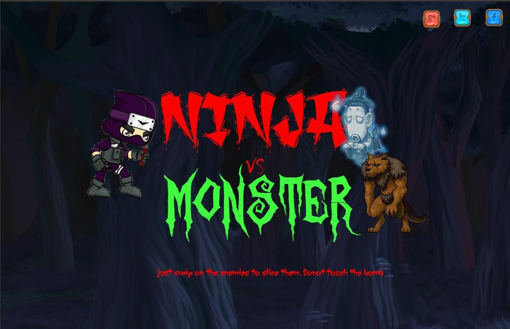 ninja vs monster (itch) - кадр 1