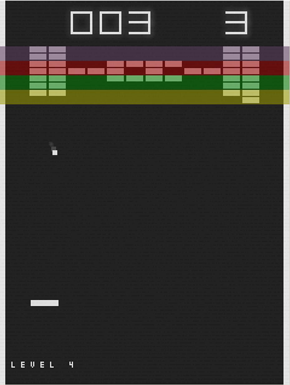 Breaker Bricks 1976 - Breakout Remake (itch) - кадр 1