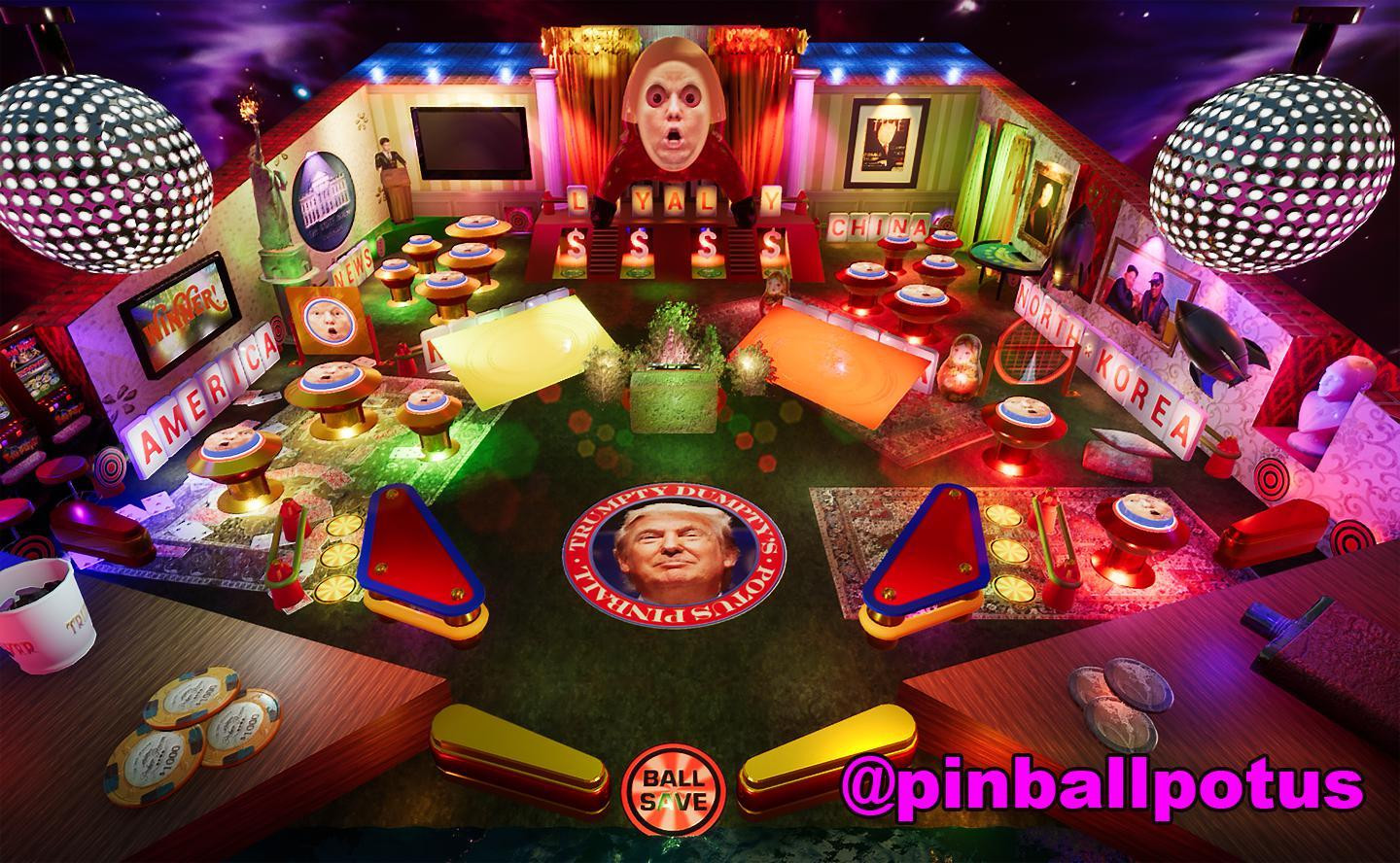 Trumpty Dumpty POTUS Pinball (itch) - кадр 2