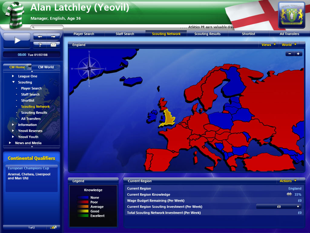 Championship Manager 2010 - кадр 4