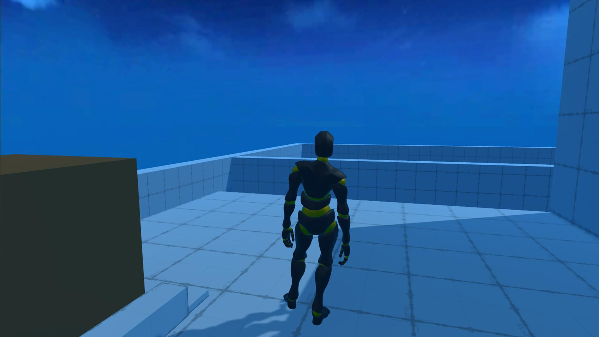 CharacterPhysicsAnimationsAI project (itch) - кадр 1