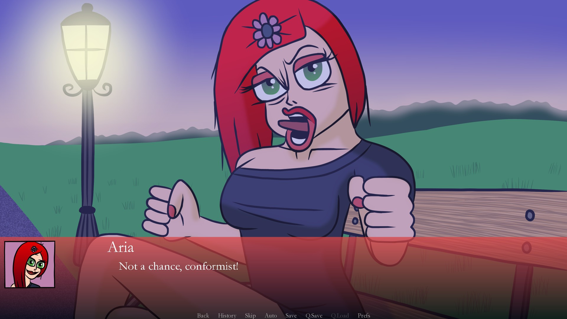 Aria Dating Simulator - кадр 1