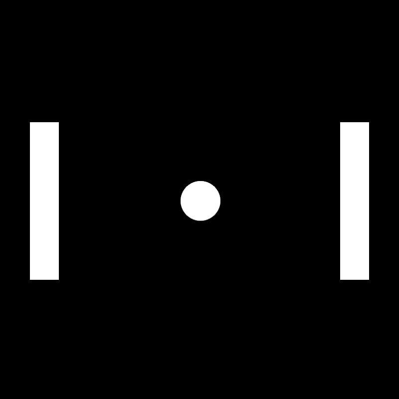 Pong (Godot) (itch) - кадр 1
